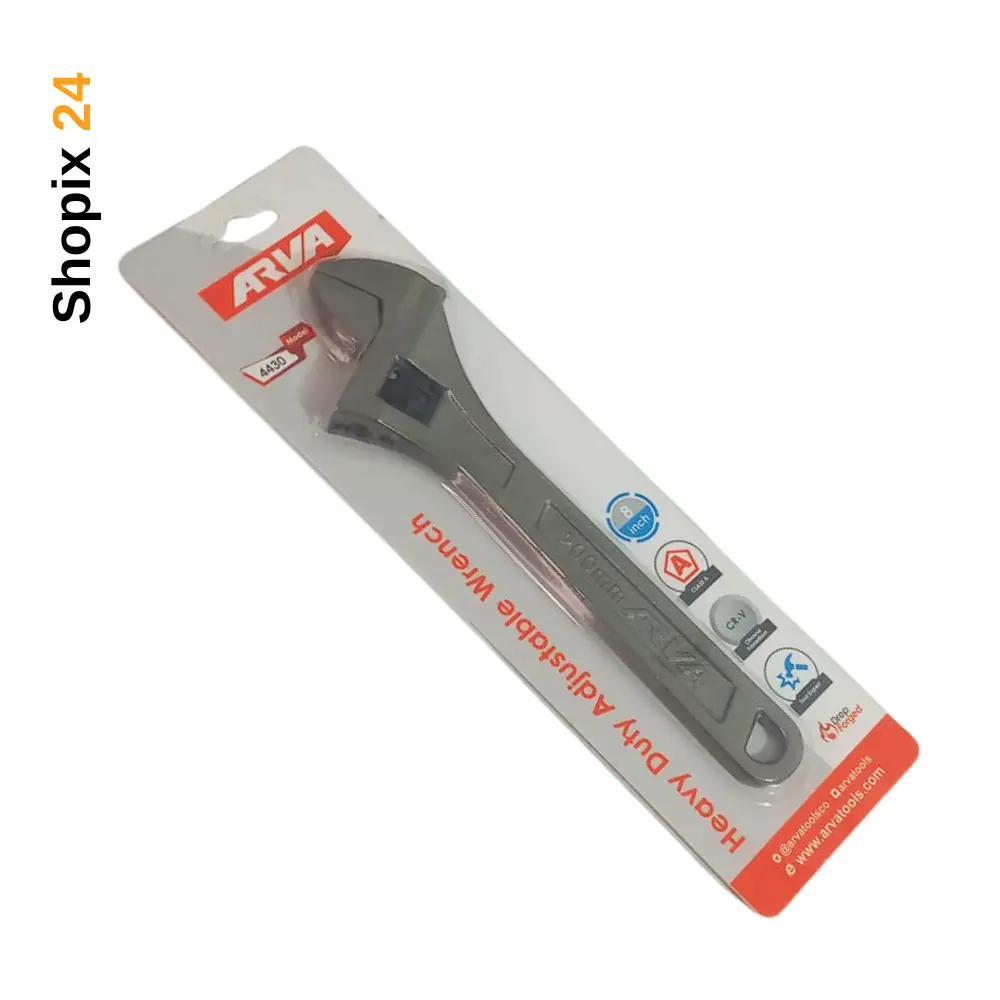 آچار فرانسه 8 اینچ آروا