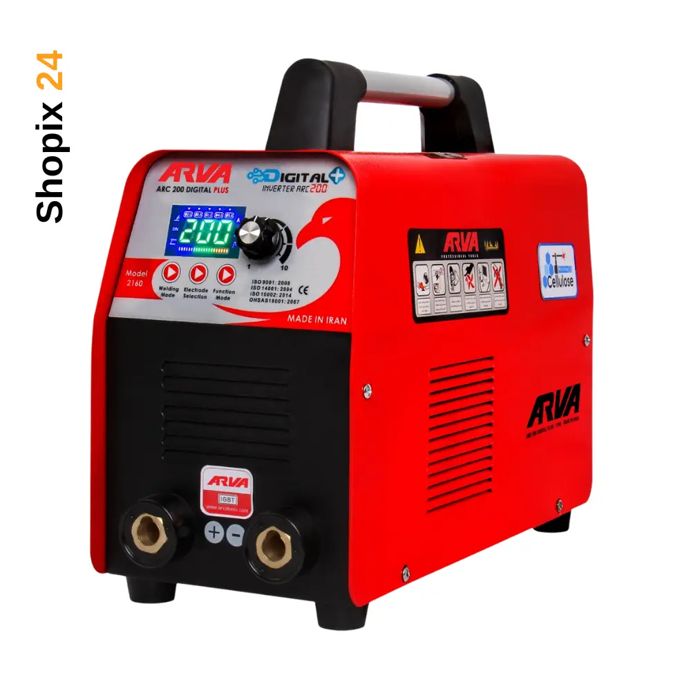 اینورتر جوشکاری آروا Digital Plus مدل ۲۱۶۰ آمپر ۲۰۰