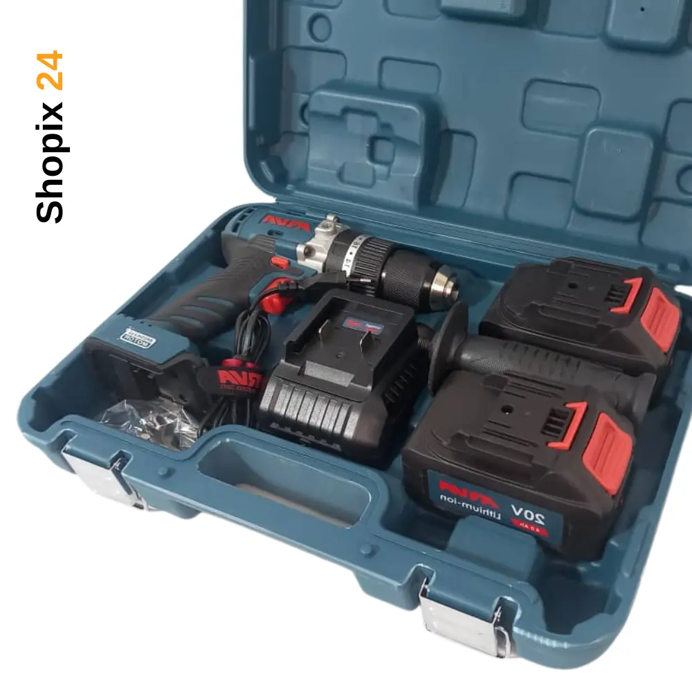 دریل شارژی آروا مدل 5819 براشلس 20 ولت