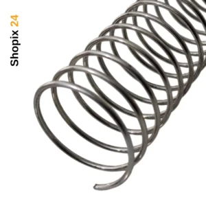 فنر مارپیچ سایز 25 صحافی استیل رویان 80 عددی