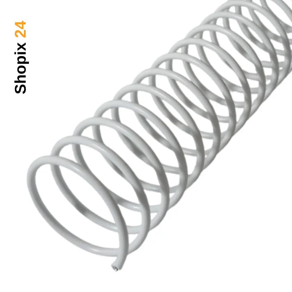 فنر مارپیچ سایز 18 صحافی روکش دار رویان 120 عددی