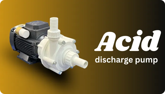 پمپ تخلیه اسید