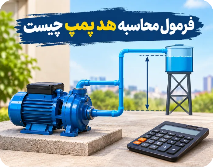 چگونه هد پمپ آب را محاسبه کنیم